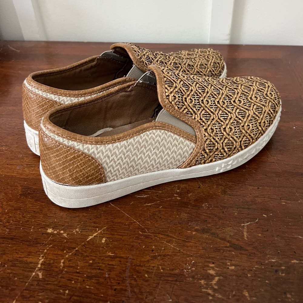 Muk Luks Women's Woven Slip-On Loafers size 8 - Picture 4 of 7